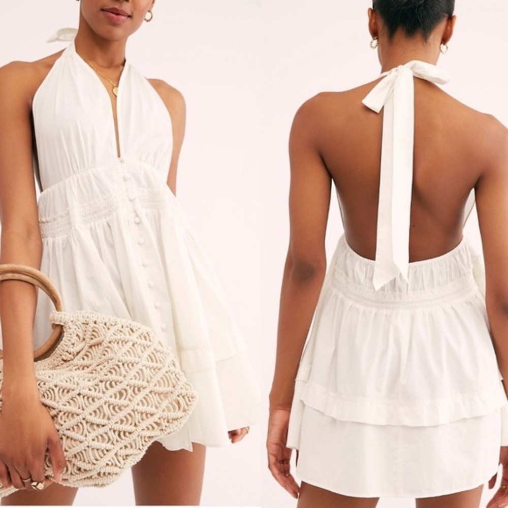 NWT Free People Sail Away Tunic Dress - size large